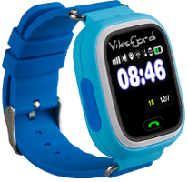 Viksfjord GPS-klokke blå